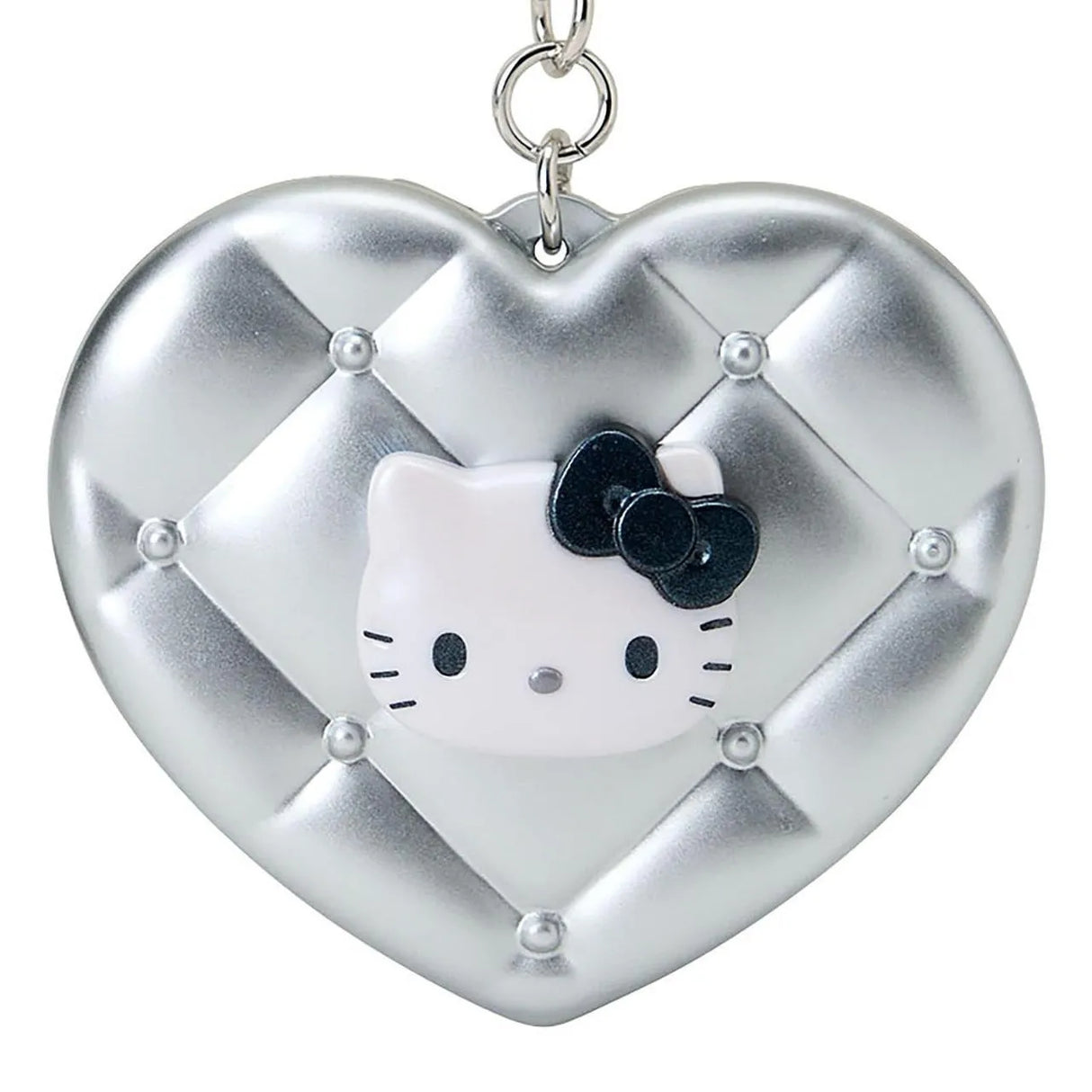Sanrio三丽鸥钥匙扣心形随身镜Hello Kitty