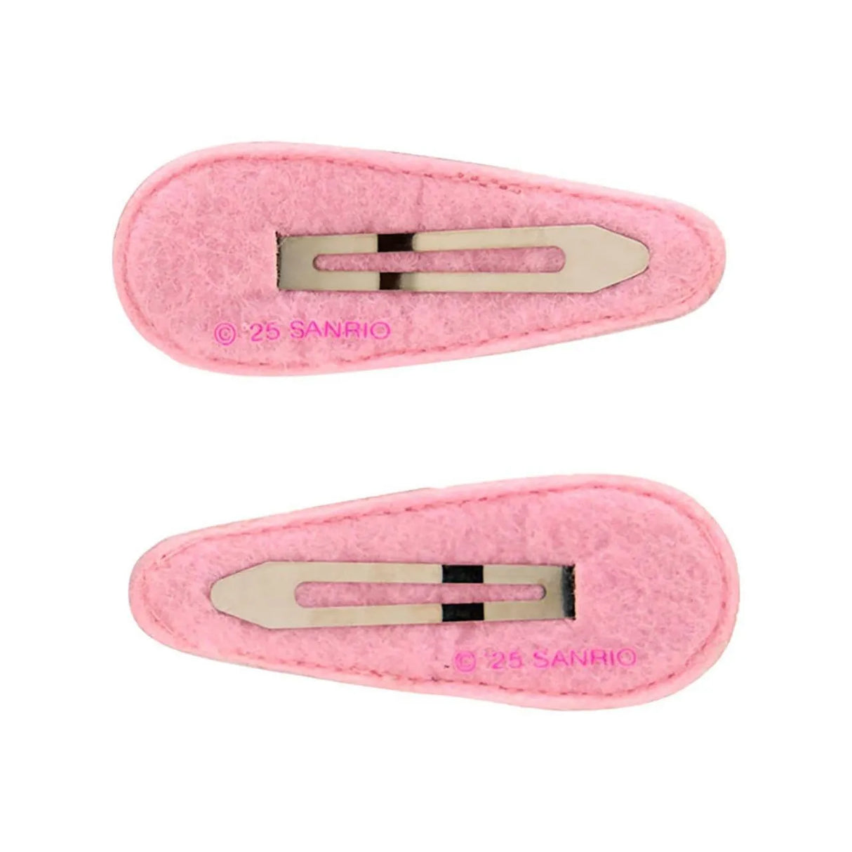Sanrio Metallic Hair Pin Set Hello Kitty Pink 2pcs