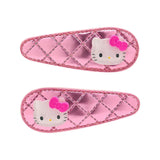 Sanrio Metallic Hair Pin Set Hello Kitty Pink 2pcs