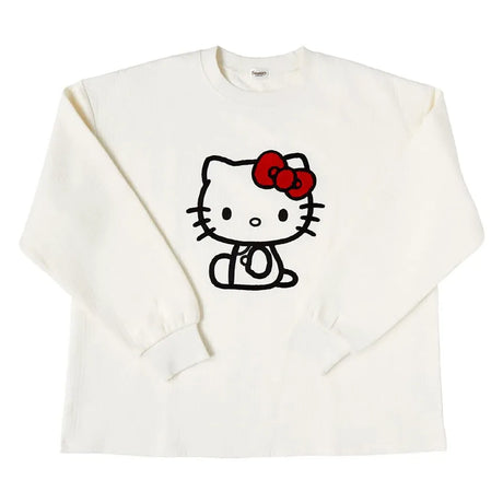Sanrio三丽鸥长袖休闲家居服套装Hello Kitty M-L