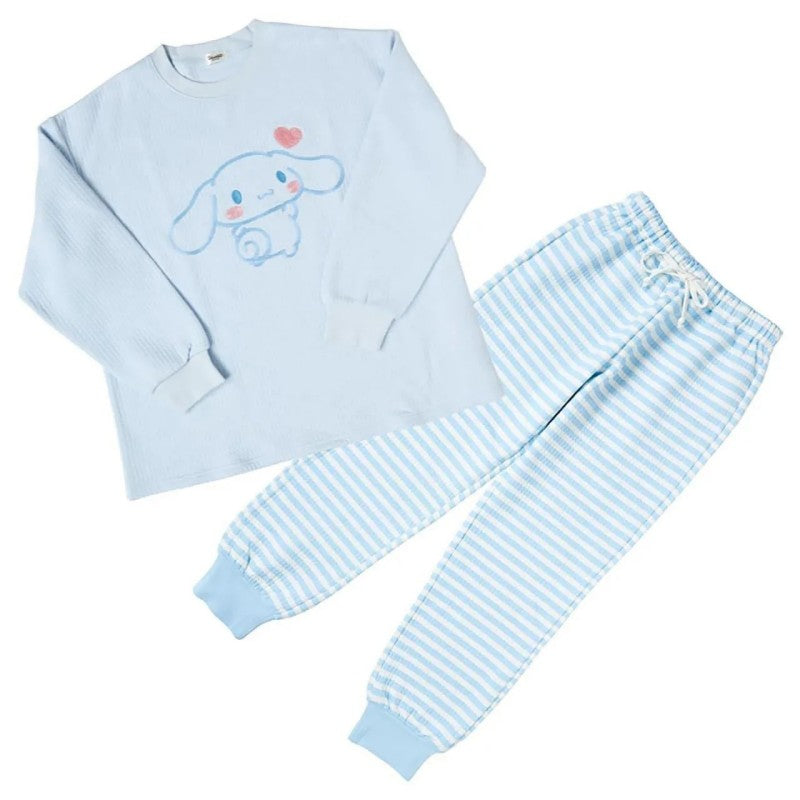 Sanrio三丽鸥长袖休闲居家服套装玉桂狗M-L 154-162cm