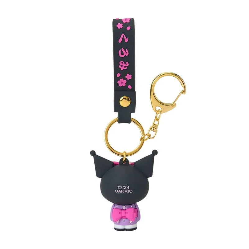 Sanrio 3D Keychain Kuromi Kimono