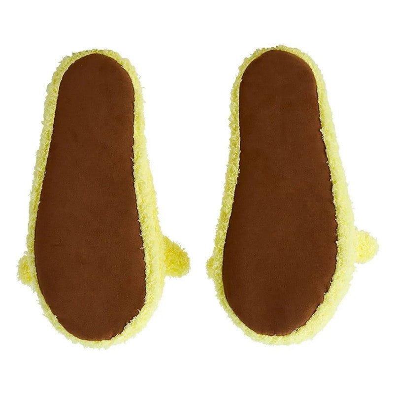 Sanrio Face-Shaped Slippers PomPom Purin 25cm