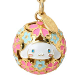 Sanrio Suzunetsuke Keychain Cinnamoroll Sakura