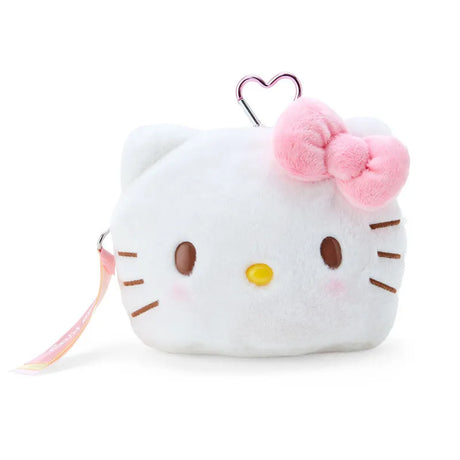 Sanrio Face-shaped Pouch with Window Hello Kitty