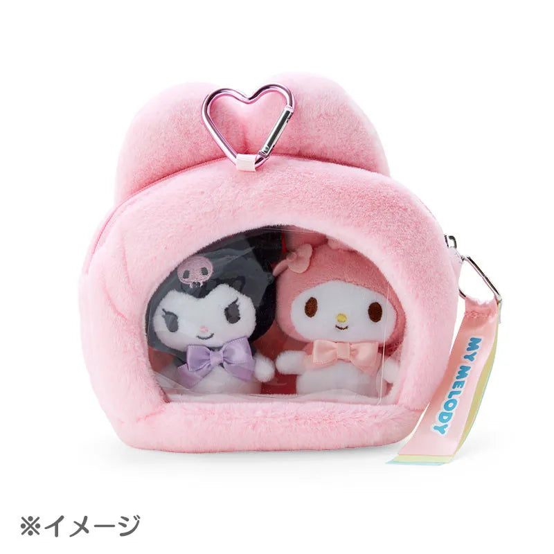 Sanrio Face-shaped Pouch with Window My Melody Character Award 2024
