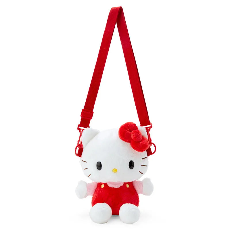 Sanrio三丽鸥绒毛玩偶斜背包Hello Kitty