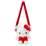 Sanrio三丽鸥绒毛玩偶斜背包Hello Kitty