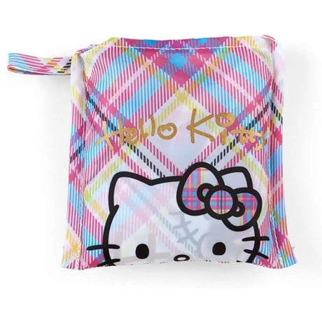 Sanrio Original Eco Bag Hello Kitty Tartan 50th Anniversary