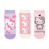 Sanrio三丽鸥印花袜子Hello Kitty 16-18cm 3双
