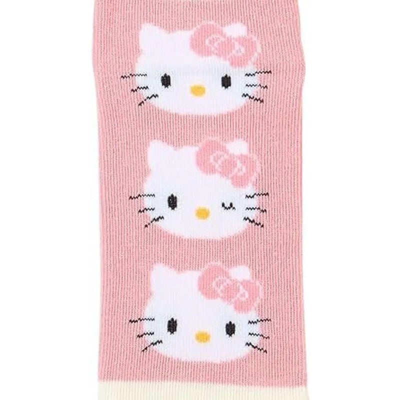 Sanrio三丽鸥印花袜子Hello Kitty 16-18cm 3双