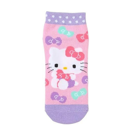 Sanrio三丽鸥印花袜子Hello Kitty 16-18cm 3双