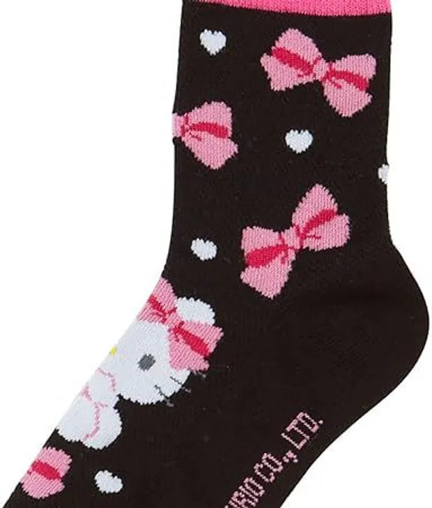 Sanrio三丽鸥印花袜子Hello Kitty 19-21cm 三双