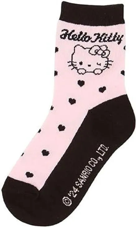 Sanrio三丽鸥印花袜子Hello Kitty 19-21cm 三双