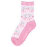 Sanrio Sneaker Socks My Melody Berry 13-15cm 3 Pairs
