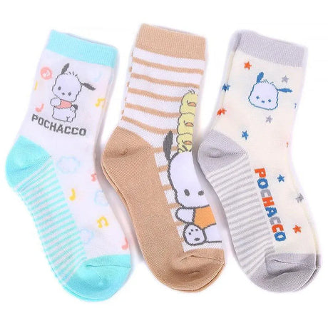 Sanrio袜子帕恰狗13-15cm 3双