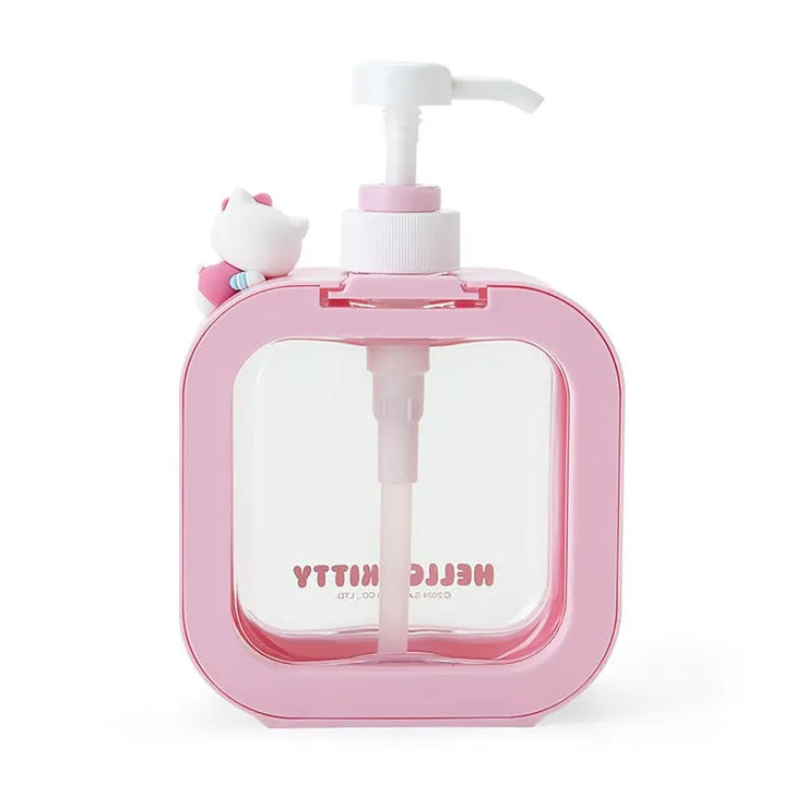Sanrio Pump Bottle Hello Kitty Dispenser Bath Goods 500ml