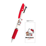 Sanrio Jetstream 3 Color Multi Ball Pen Hello Kitty Red
