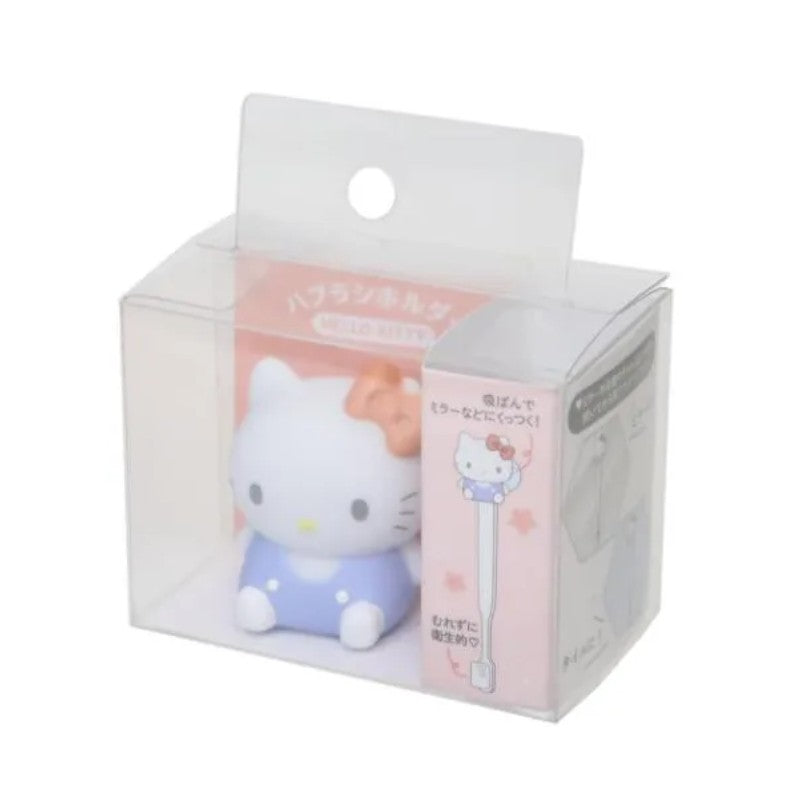 Sanrio三丽鸥公仔牙刷架带吸盘Hello Kitty
