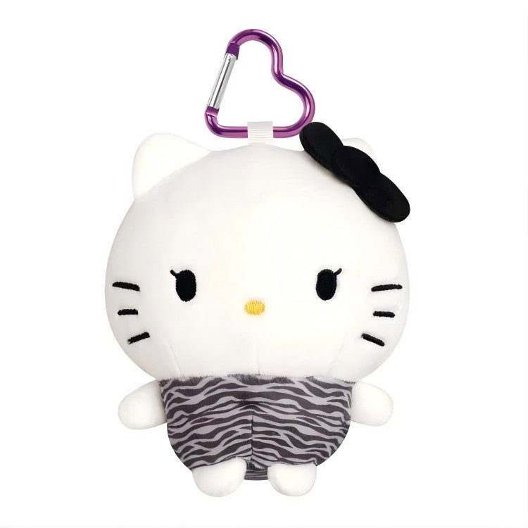 Sanrio Hello Kitty High School Girl Gal Tann Mochi Nui Pouch Zebra Gal