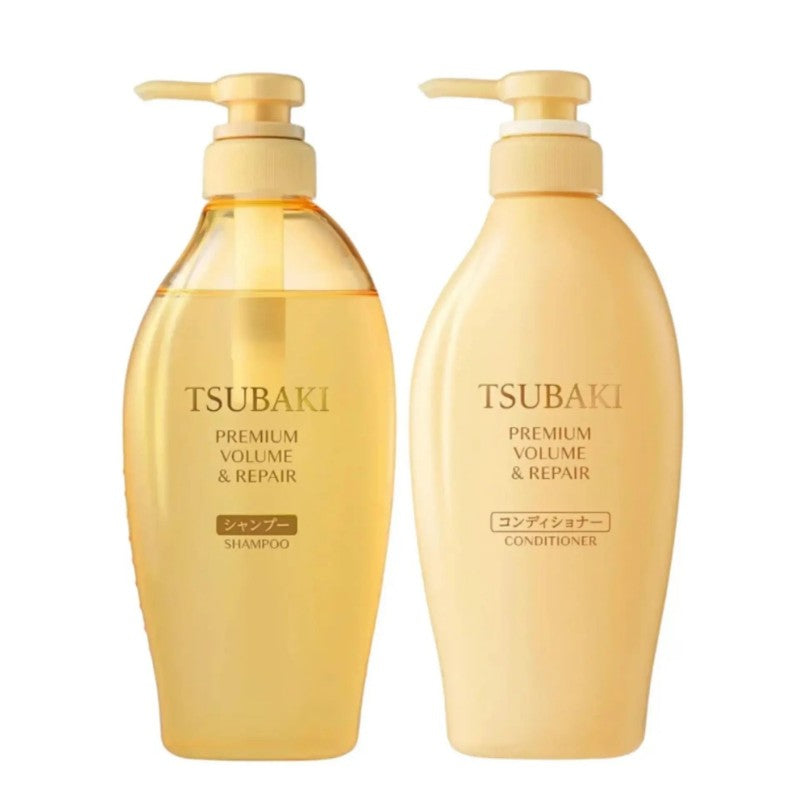 Shiseido资生堂Tsubaki山茶花焕活修护秀发洗护套装 450ml*2