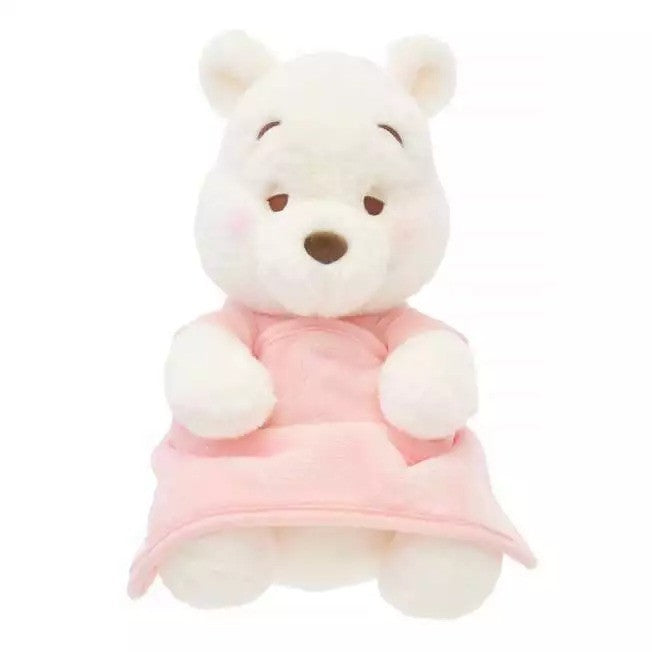Disney Winnie The Pooh Plush Toy Pink White