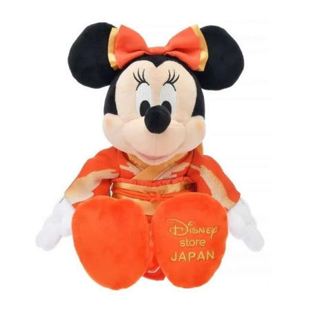 Disney迪士尼和服米妮站姿玩偶 18cm
