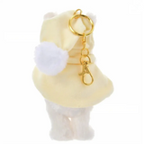 Disney Plush Mascot Keychain Pooh White Pooh Fruit Color Cape 27cm