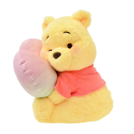 Disney迪士尼小熊维尼抱心毛绒玩偶