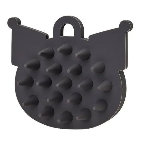 Sanrio Face-Shaped Shampoo Brush Kuromi