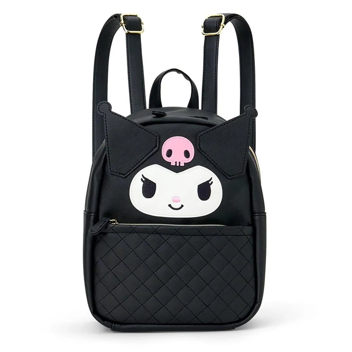Sanrio Face-shaped Backpack Kuromi