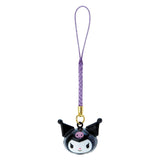 Sanrio Face-shaped Bell Netsuke Kuromi