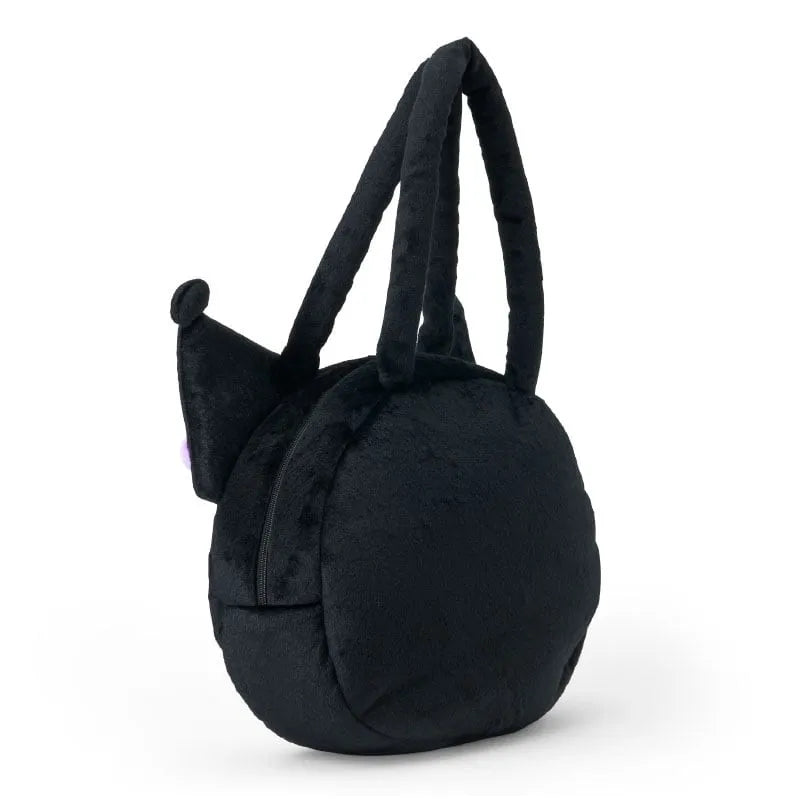 Sanrio三丽鸥毛绒脸型托特包库洛米