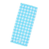 Sanrio三丽鸥今治格纹纯棉长型毛巾玉桂狗