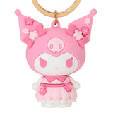 Sanrio 3D Keychain Kuromi Sakura 2025
