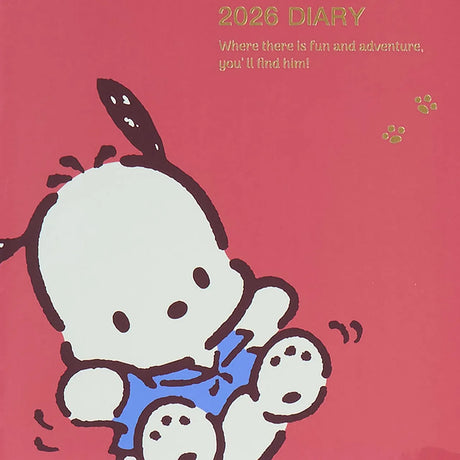 Sanrio Block Type B6 Diary Pochacco 2026