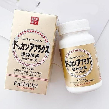Dokkan Aburadas Superherb Dieter Support Supplement Premium 180 Tablets