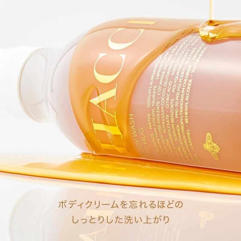 Hacci花绮蜂蜜沐浴露保湿滋润 385ml