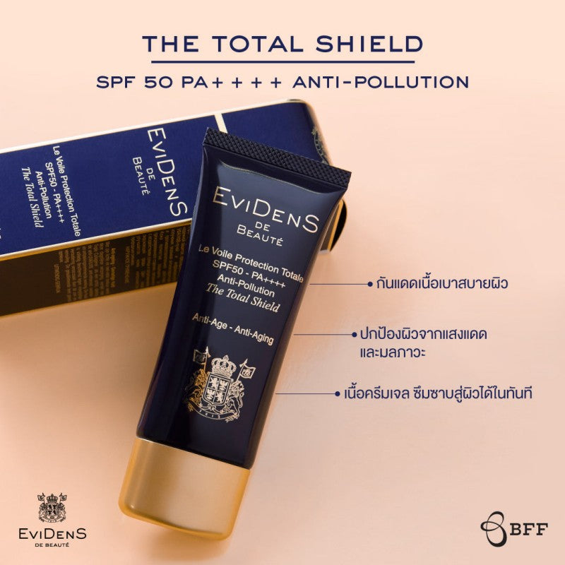 Evidens The Total Shield SPF50 PA++++ 50ml