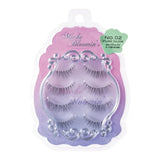 Miche Bloomin纱荣子3D假睫毛卷翘纤长#02纯裸色 4对