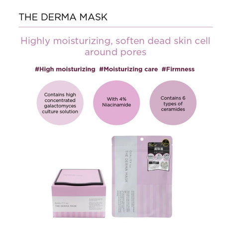 Quality 1st The Derma Niacinamide Facial Mask 7pcs