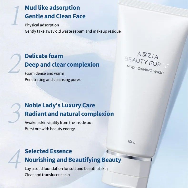 Axxzia Beauty Force Purifying Wash Foam 100g