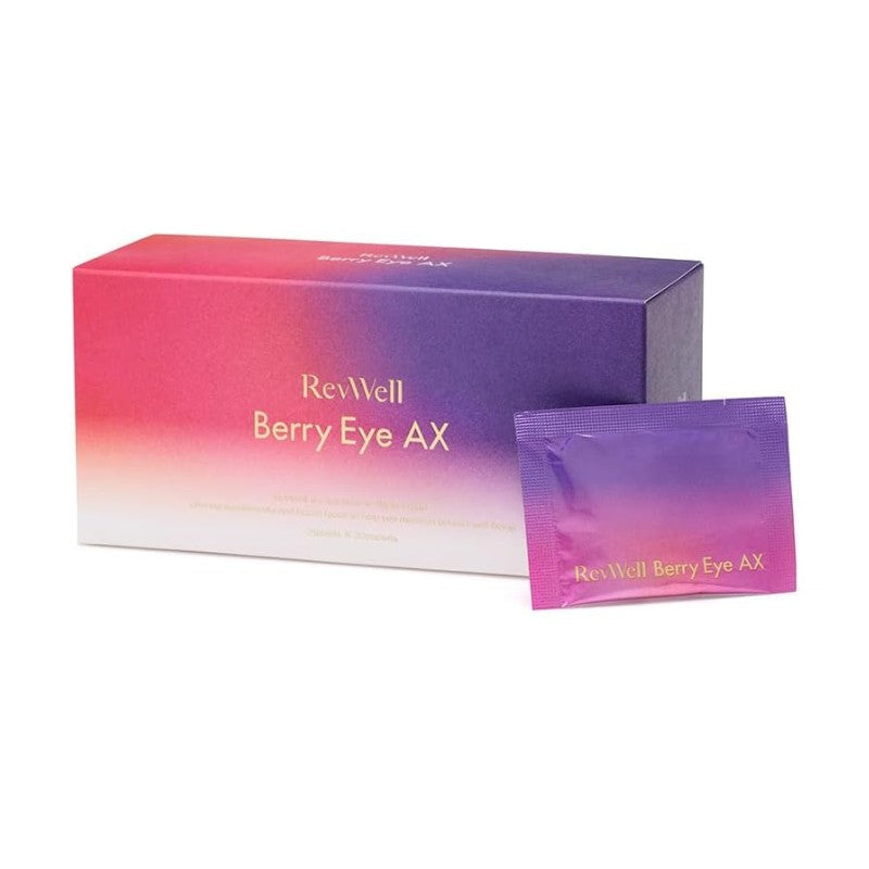 Axxzia RevWell Berry Eye AX Supplements 30pcs
