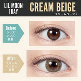 LIL MOON日抛美瞳Cream Beige -1.50 十枚