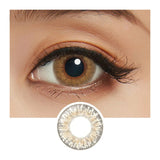 LIL MOON 1 Day Colored Contact Lenses Cream Beige -2.75 10pcs