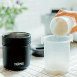 Thermos Lunch Box For Cooking Rice Black 360ml