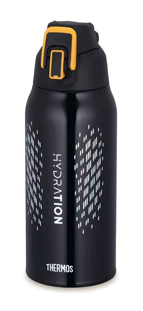 Thermos Vacuum Insulated Sports Bottle for Cold Beverages Black 800ml