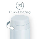 Thermos Vacuum Insulated Portable Mug White Gray JOR-250 250ml