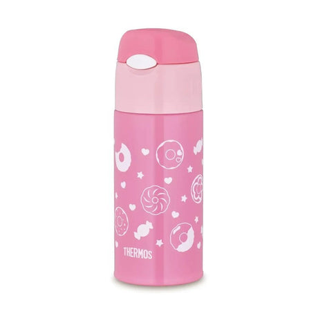 Thermos膳魔师真空保温吸管杯FHL-403F PL-P 400ml