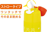 Thermos Vacuum Insulated Straw Bottle FHL-403FB Yellow